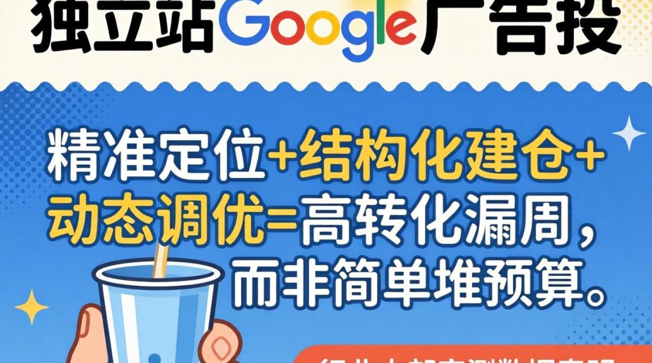 独立站谷歌广告投放技巧与行业内部推荐