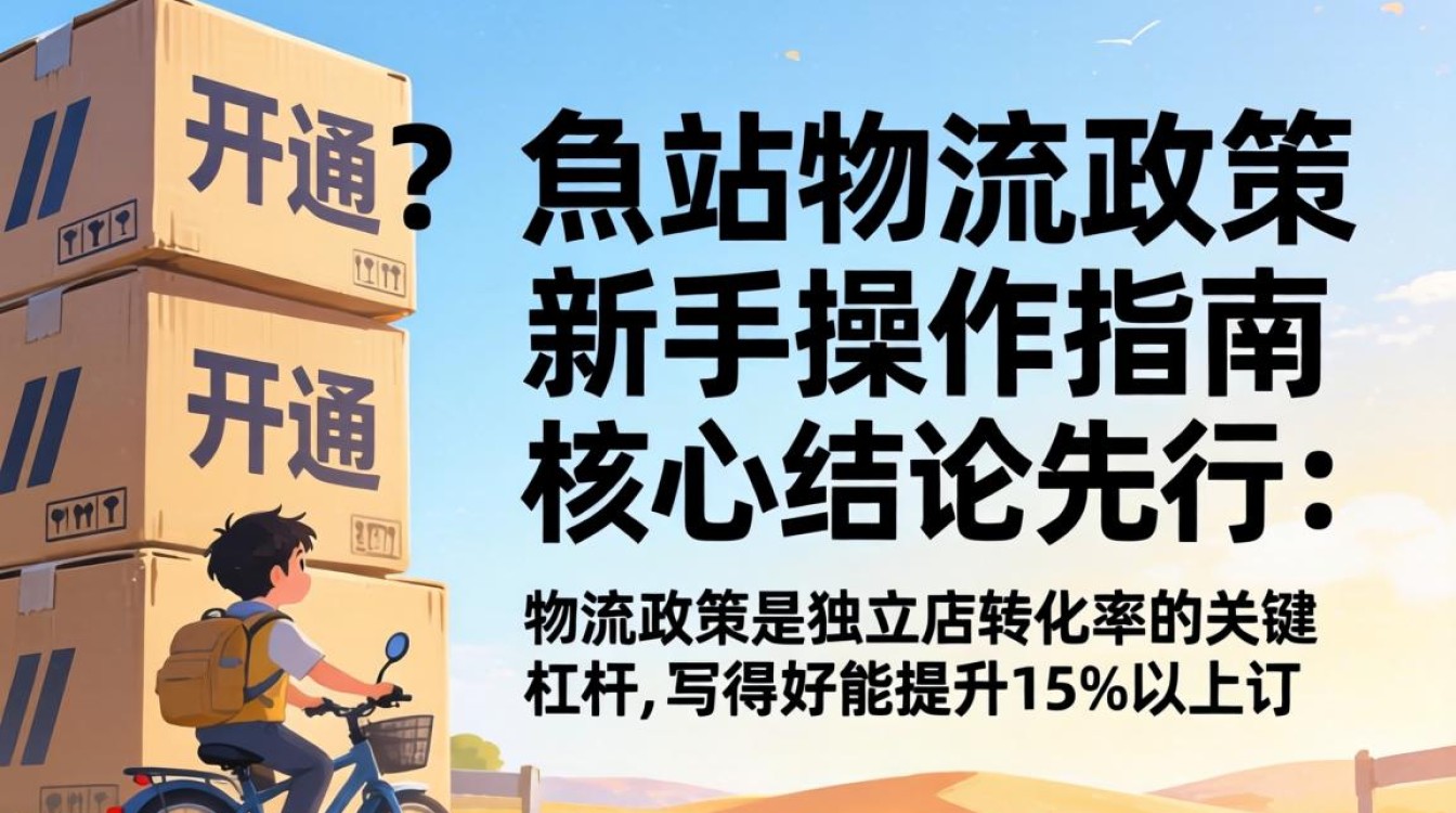 独立站物流政策怎么写 怎么开通