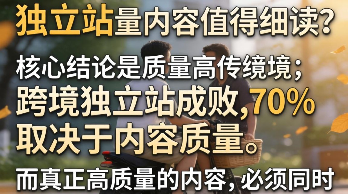 跨境独立站高质量内容怎么写才值得细读