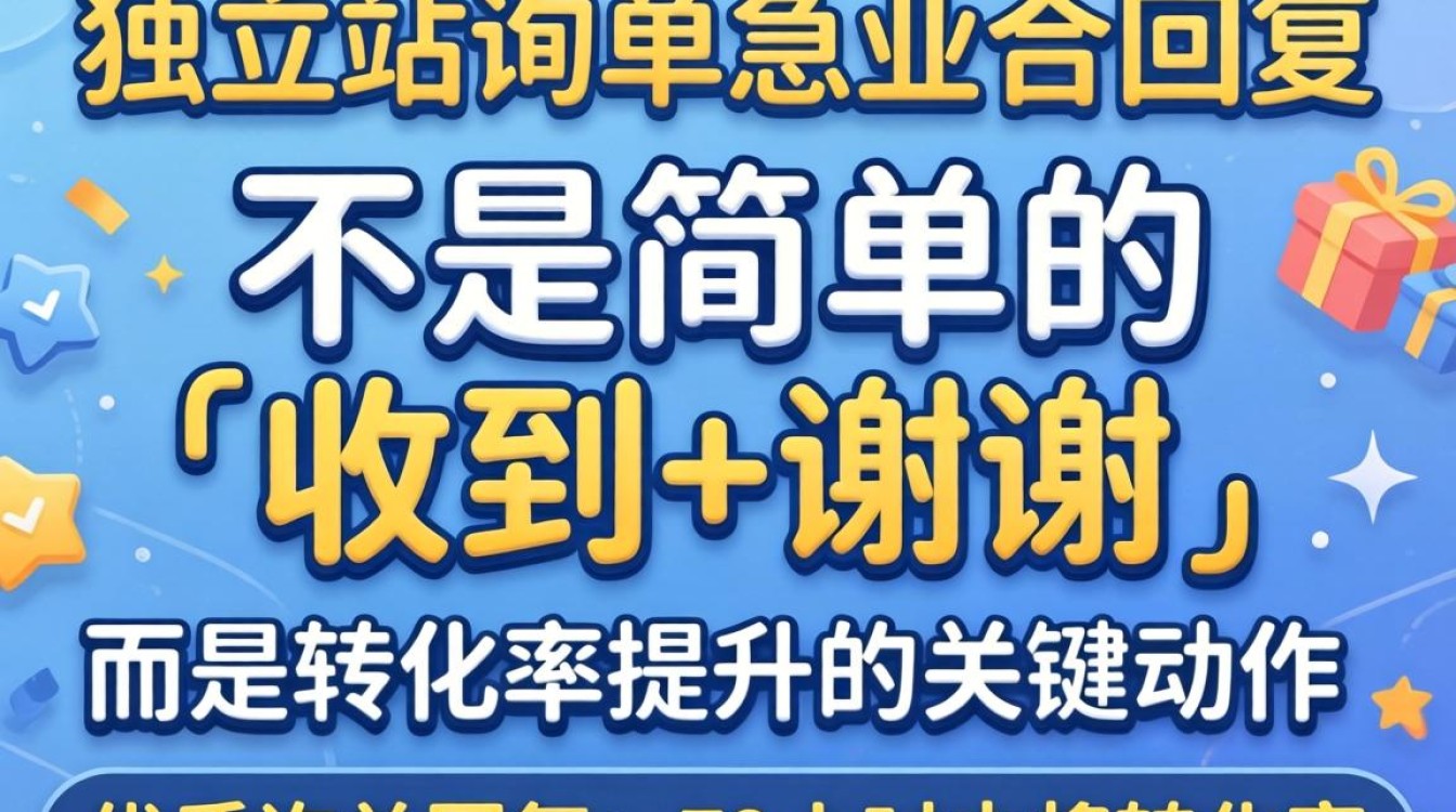 独立站询盘回复技巧和模板