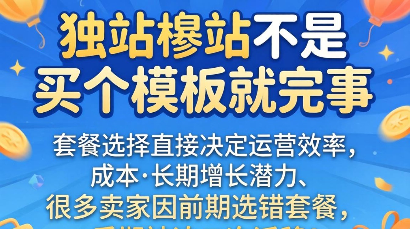 独立站购买套餐全流程指南与避坑建议