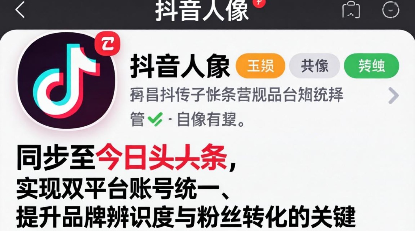 抖音人像怎么上传到头条?抖音头像同步今日头条的方法与粉丝增长变现技巧 抖音头像同步今日头条的方法与粉丝增长变现技巧