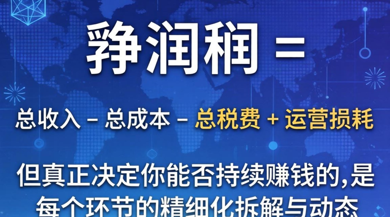 独立站净利润计算公式完整版