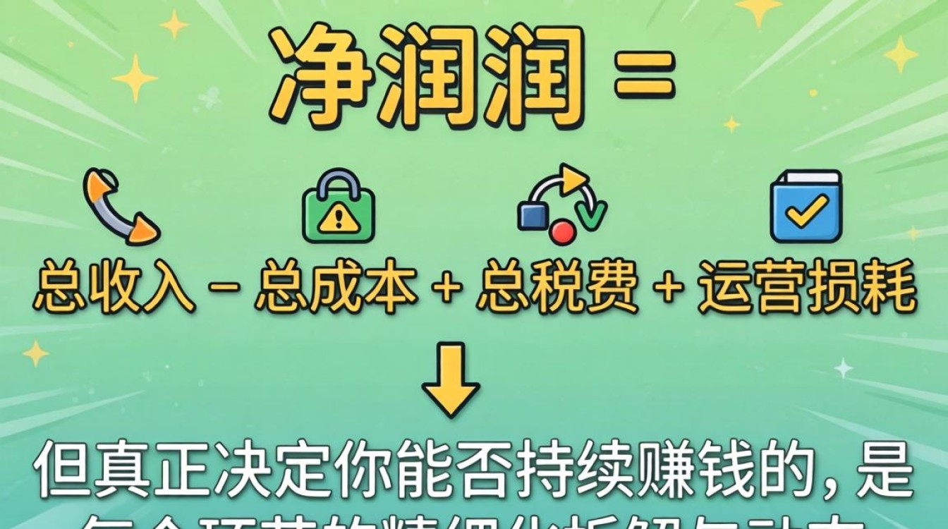 独立站净利润计算公式完整版