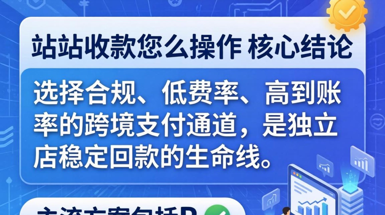 独立站收款流程及热门推荐