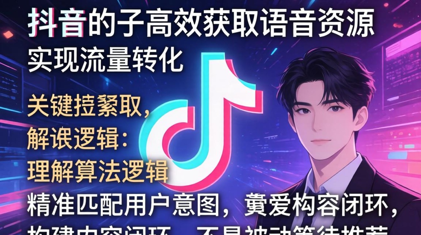 抖音语音怎么找?算法推荐与流量获取技巧 算法推荐与流量获取技巧