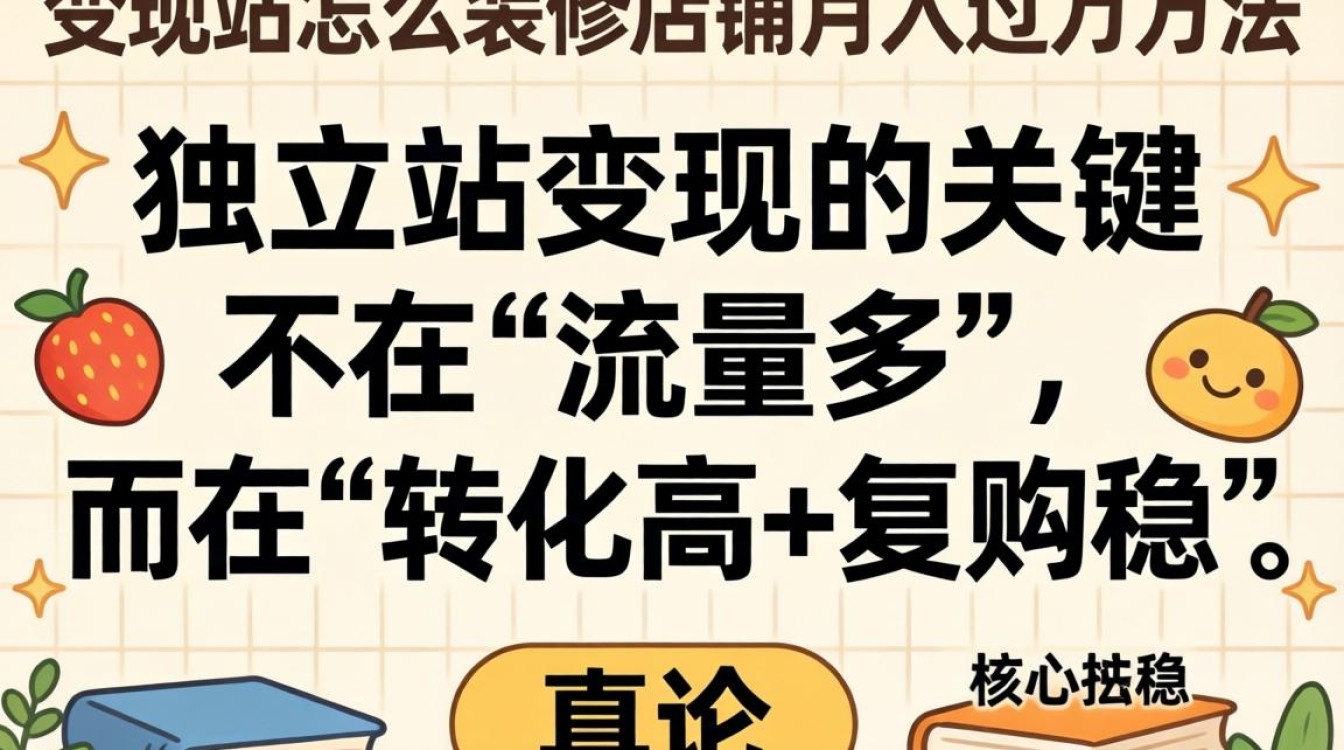 独立站怎么装修店铺才能变现?独立站装修变现技巧月入过万方法 独立站装修变现技巧月入过万方法
