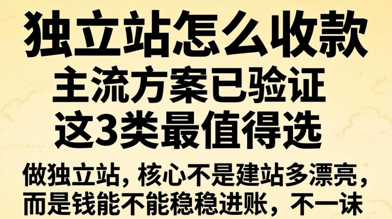 独立站收款方式有哪些热门推荐