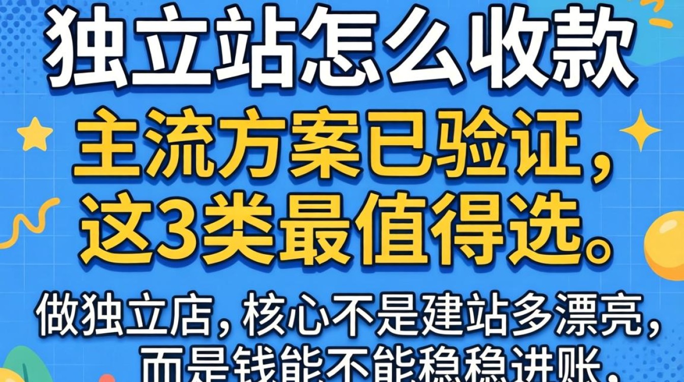 独立站收款方式有哪些热门推荐