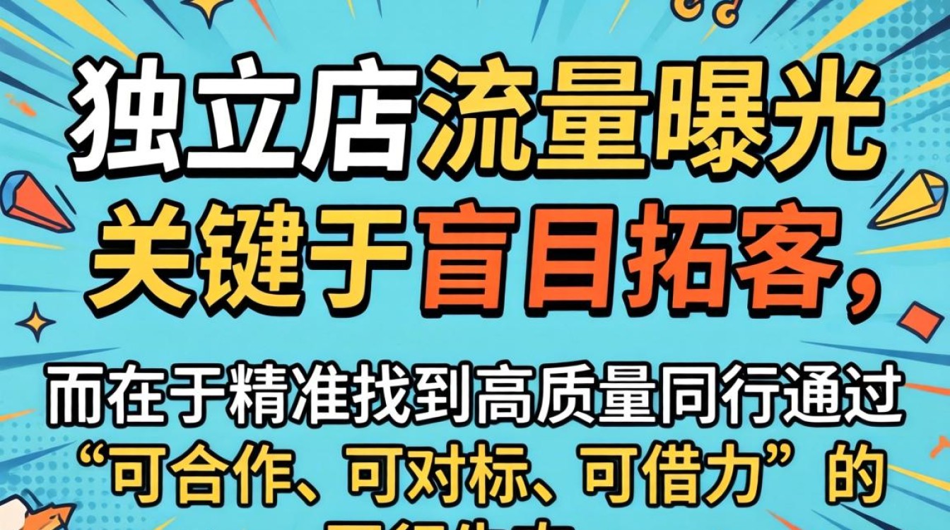 独立站同行怎么找流量曝光