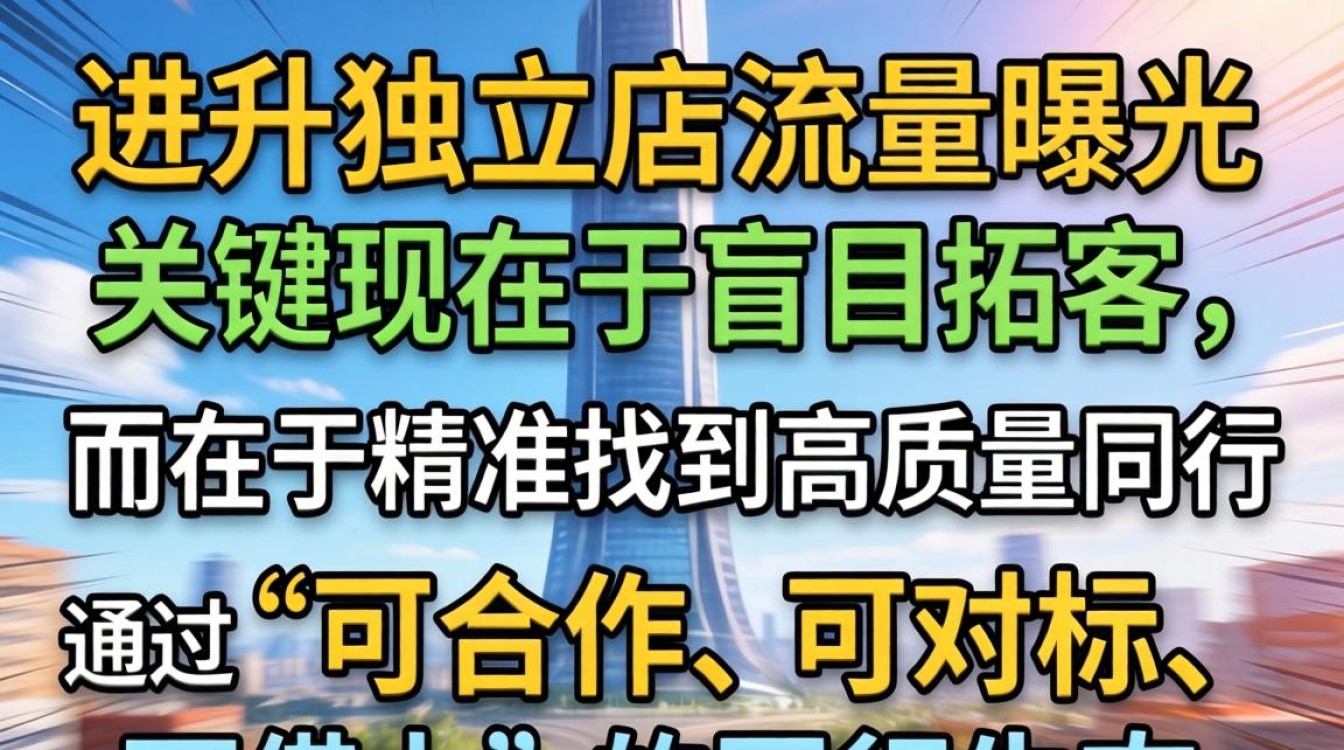 独立站同行怎么找流量曝光