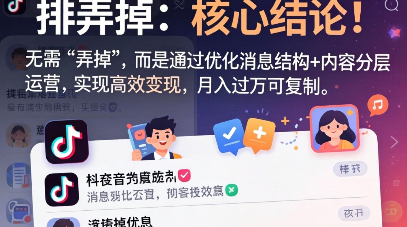 抖音消息栏隐藏技巧与月入过万变现方法