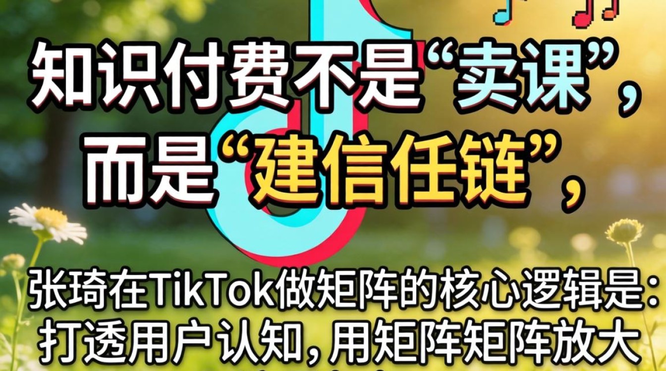 张琦TikTok矩阵怎么做