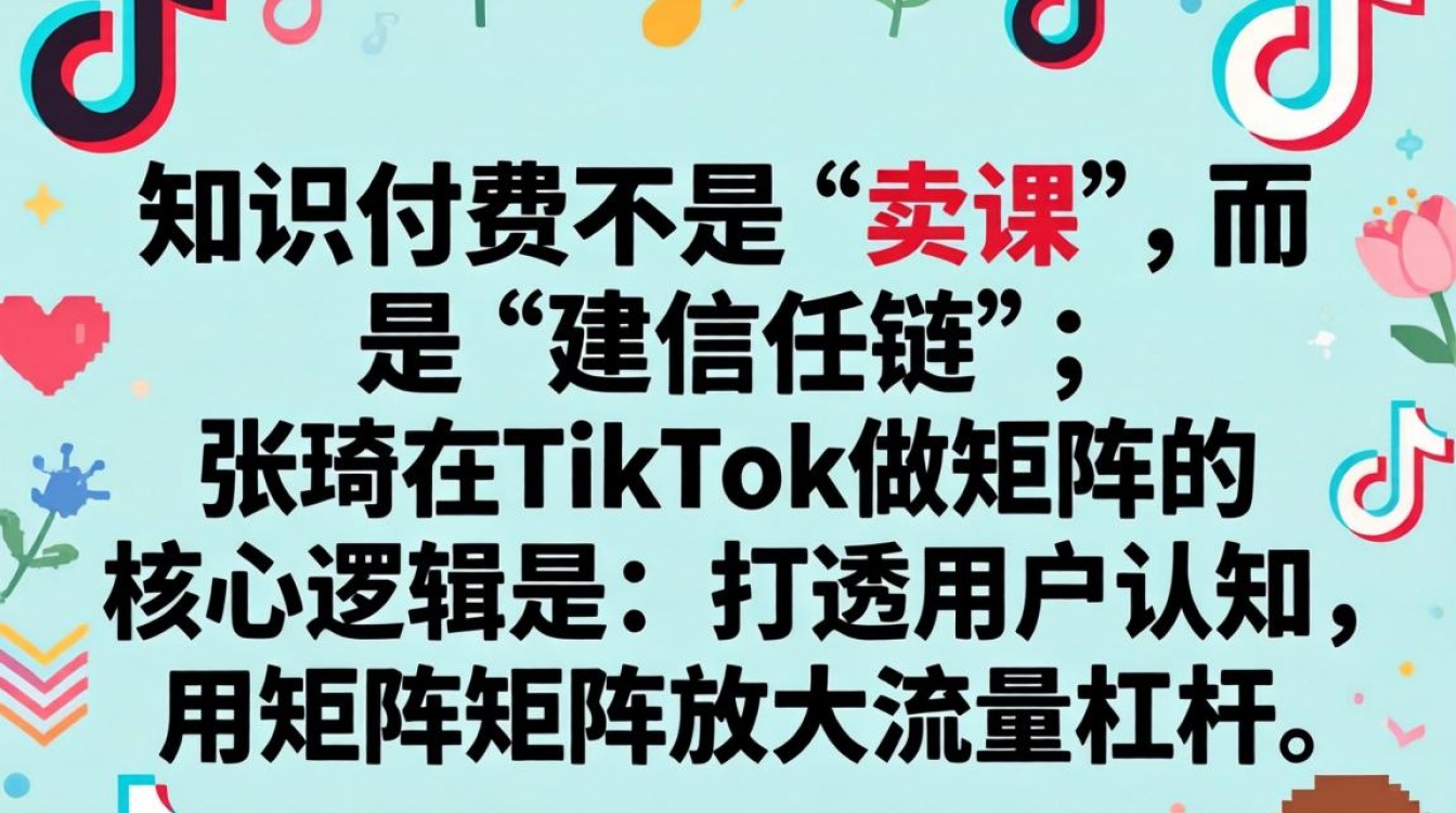 张琦TikTok矩阵怎么做