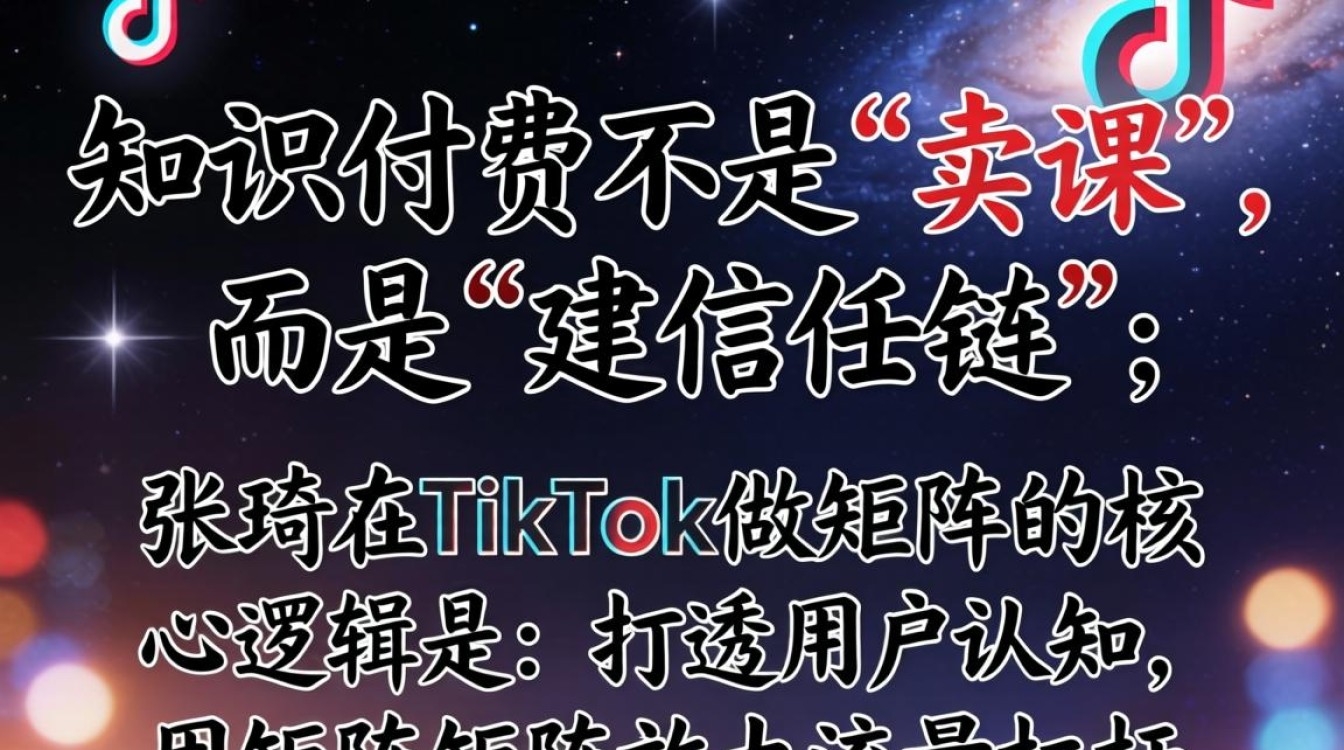 张琦TikTok矩阵怎么做