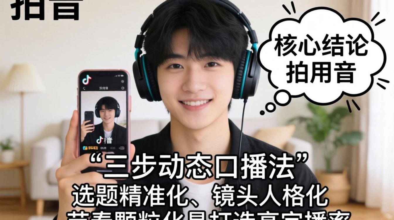 如何用手机拍出自然说话动态视频