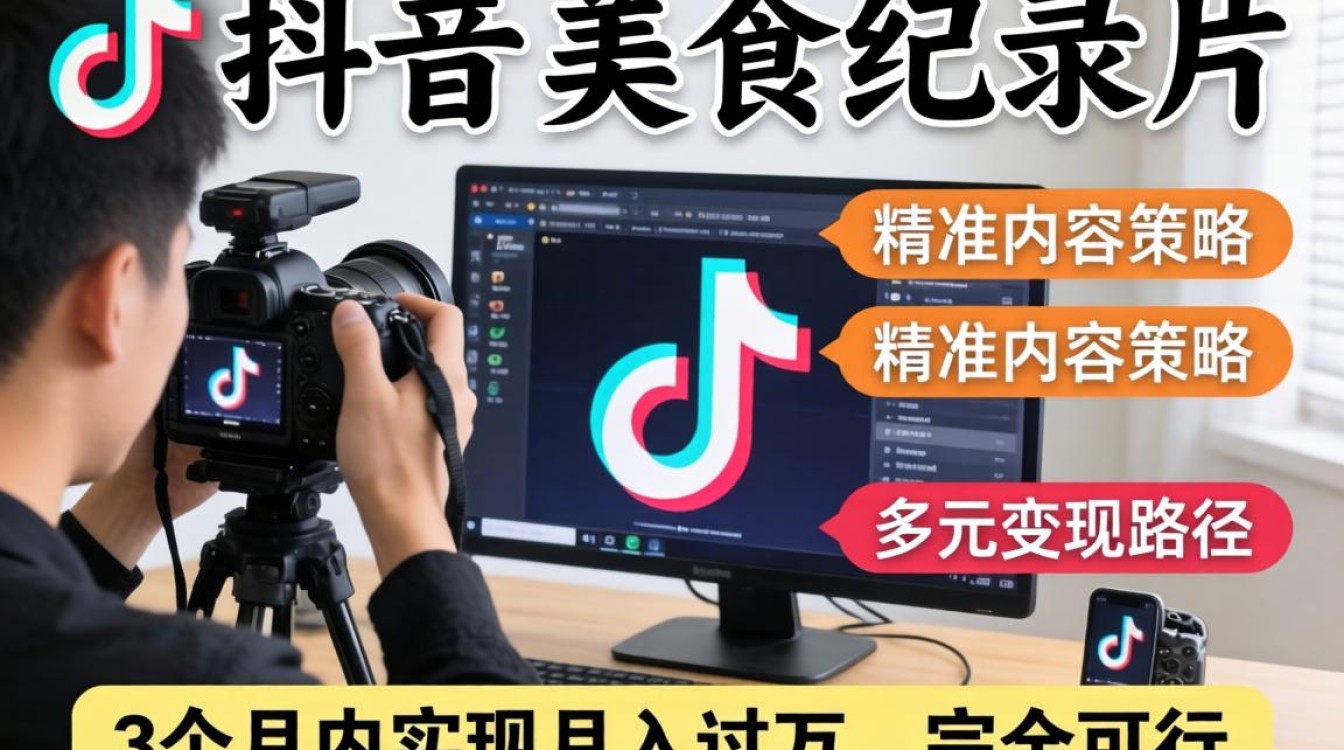 美食博主月入过万的拍摄与变现技巧