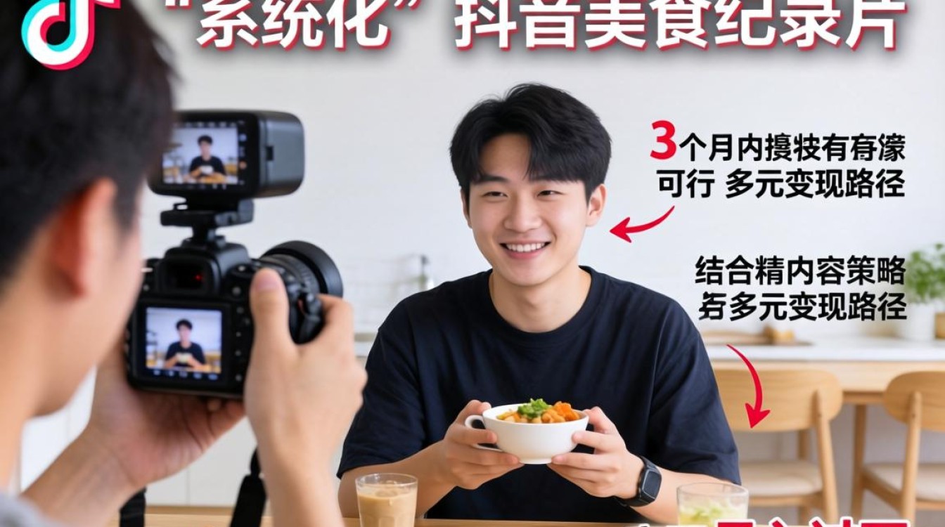 美食博主月入过万的拍摄与变现技巧