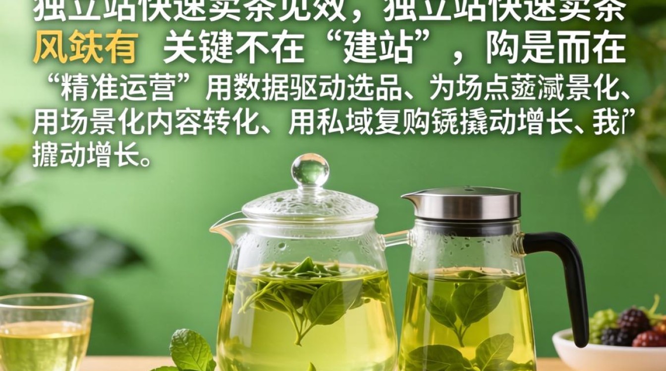 独立站怎么卖茶叶才能快速见效