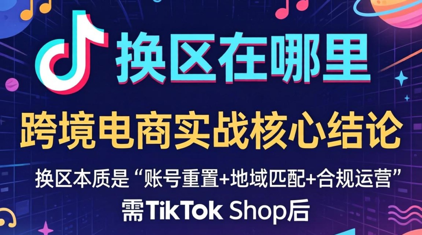 跨境电商如何正确切换TikTok店铺区域