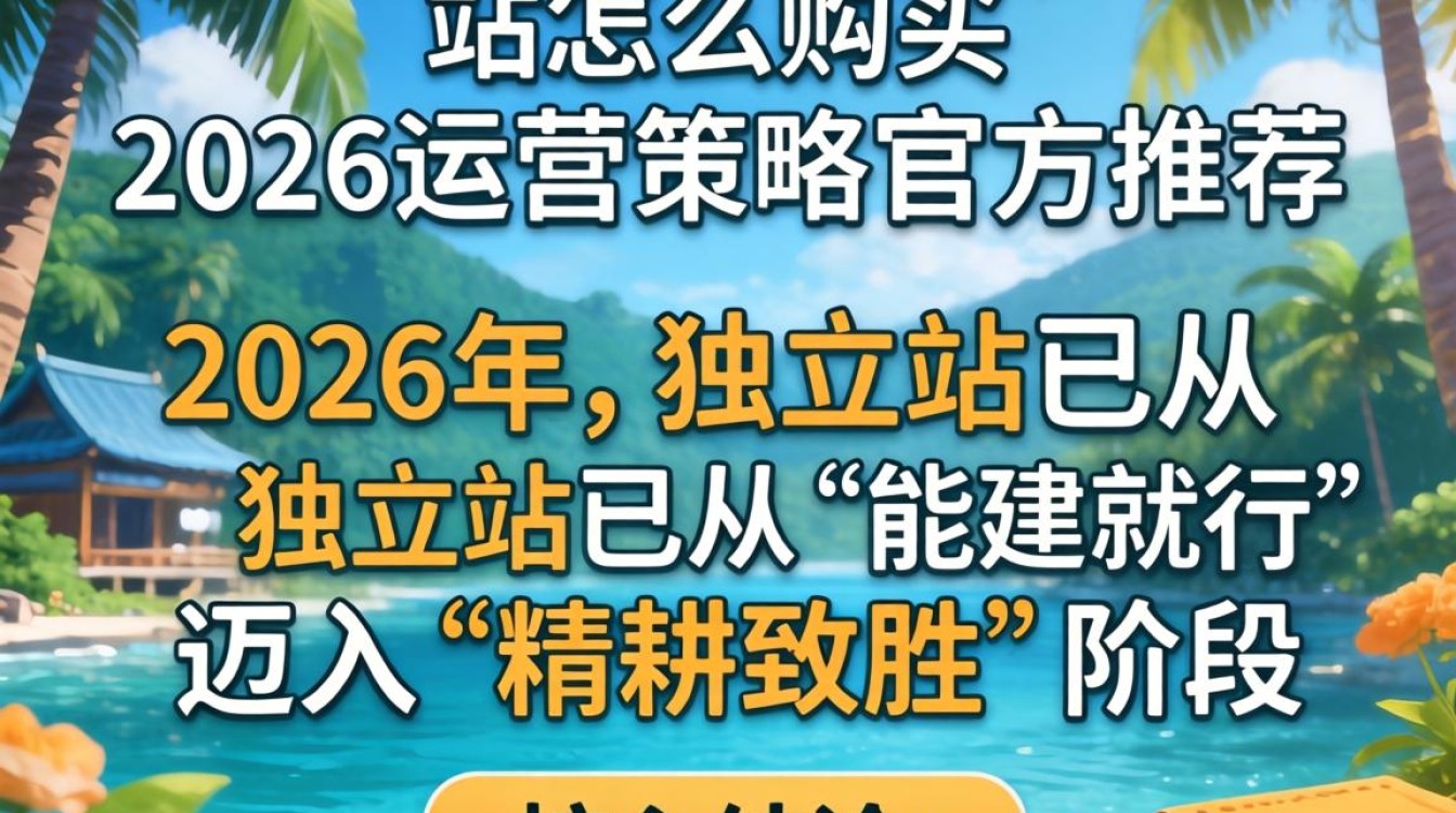2026年独立站运营策略官方推荐