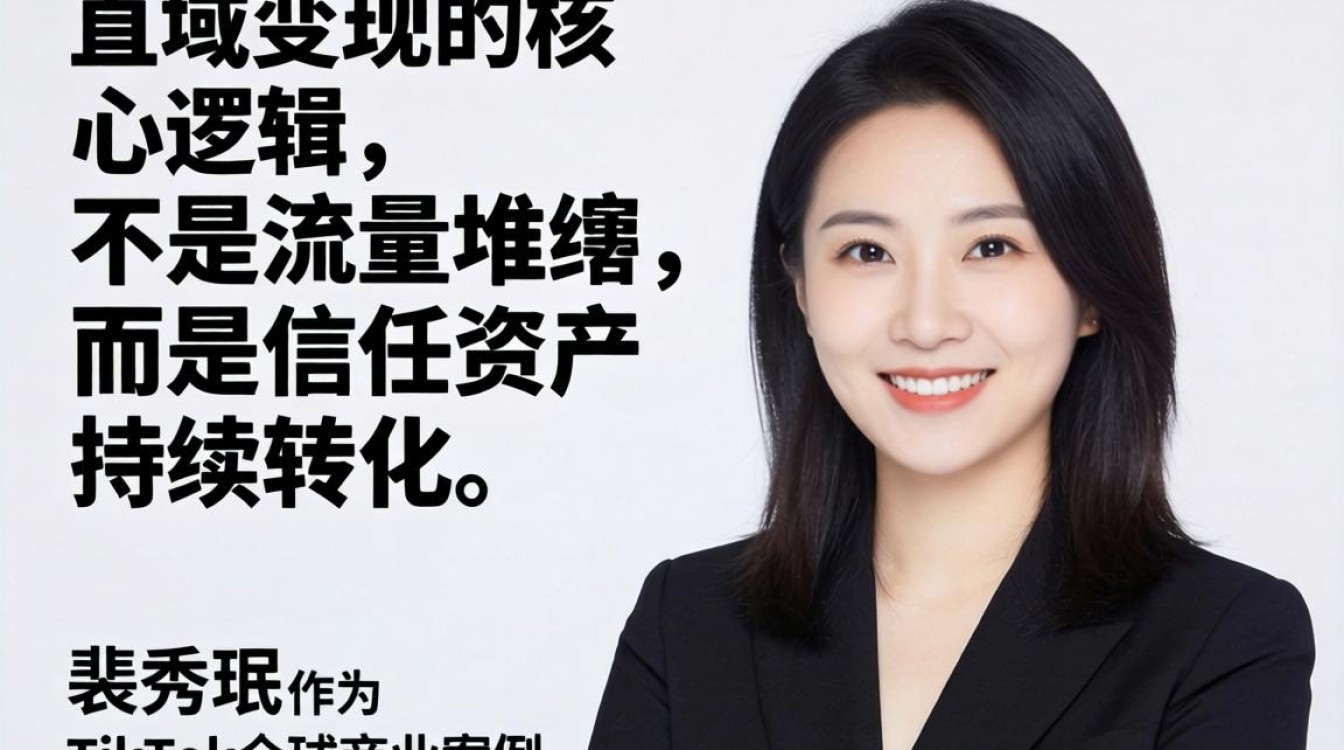 裴秀珉tiktok之王如何靠私域变现打造持续收入