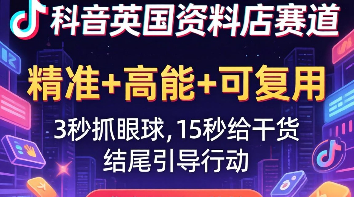 TikTok英区资料店运营技巧