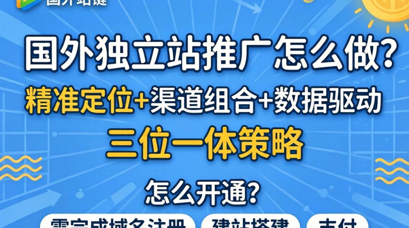 国外独立站推广怎么做