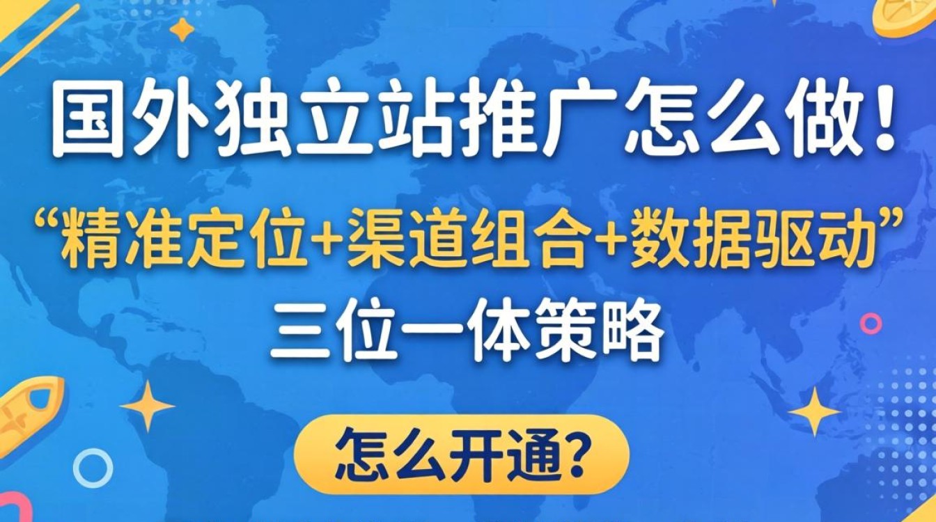 国外独立站推广怎么做