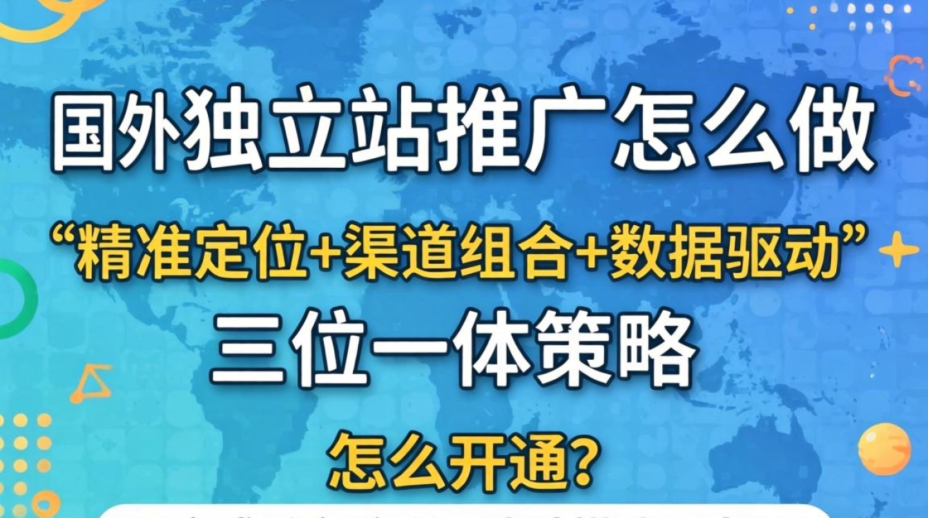 国外独立站推广怎么做