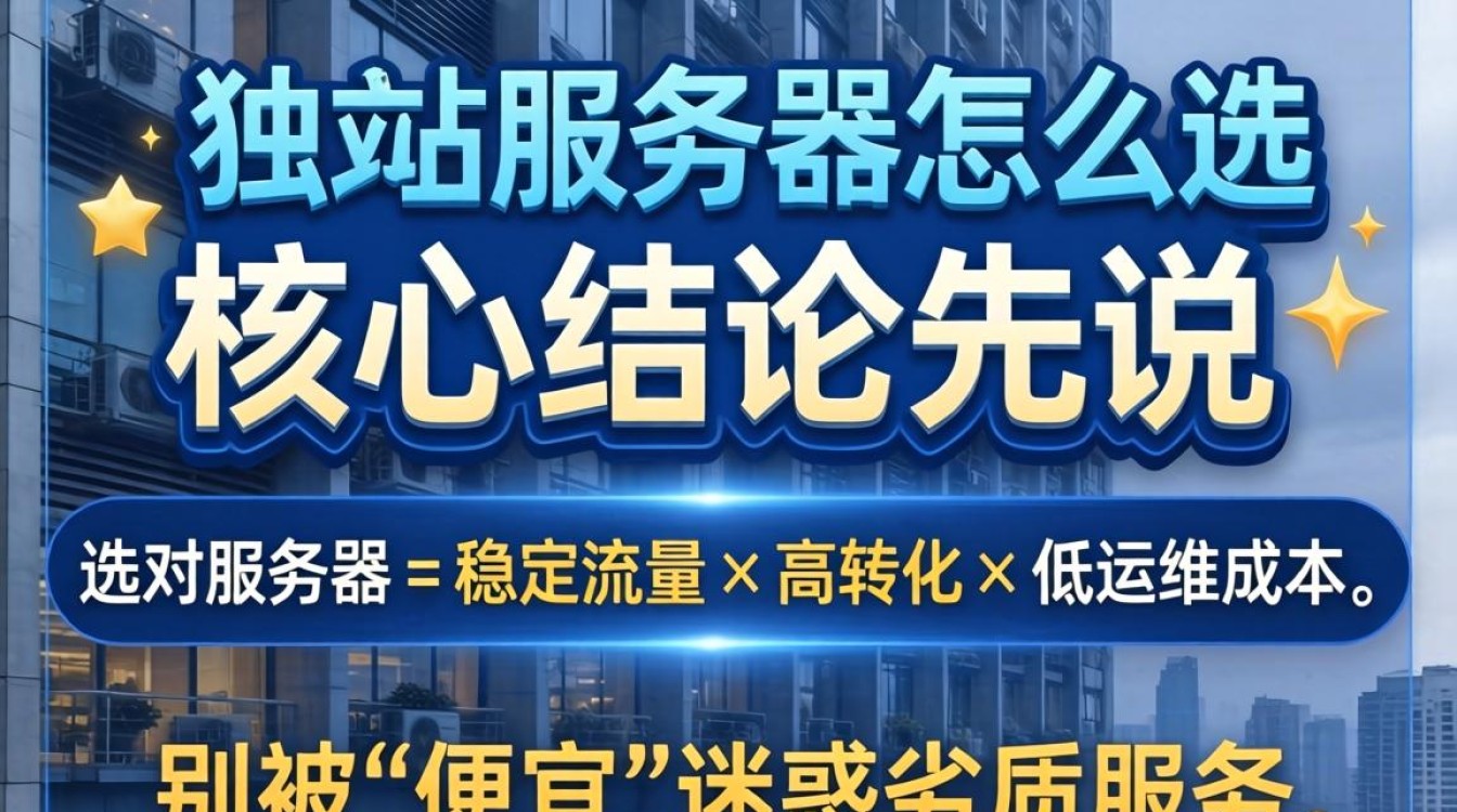 独立站服务器推荐2026性价比高稳定