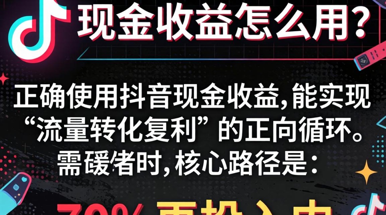 抖音直播带货怎么赚现金收益