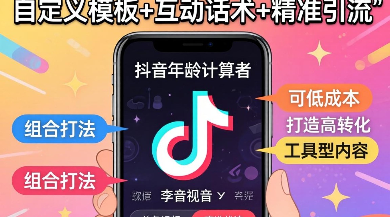 抖音年龄计算器赚钱玩法与实战案例