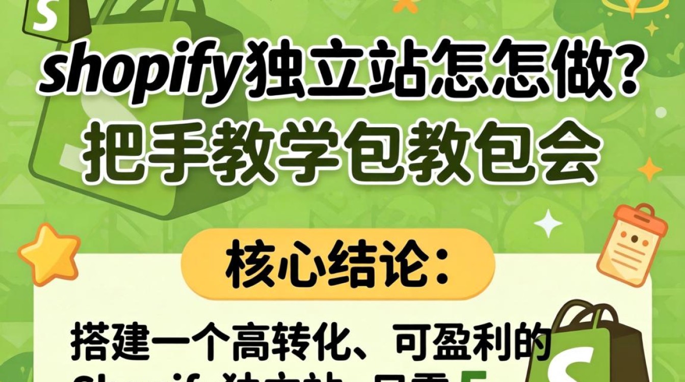 shopify独立站怎么做