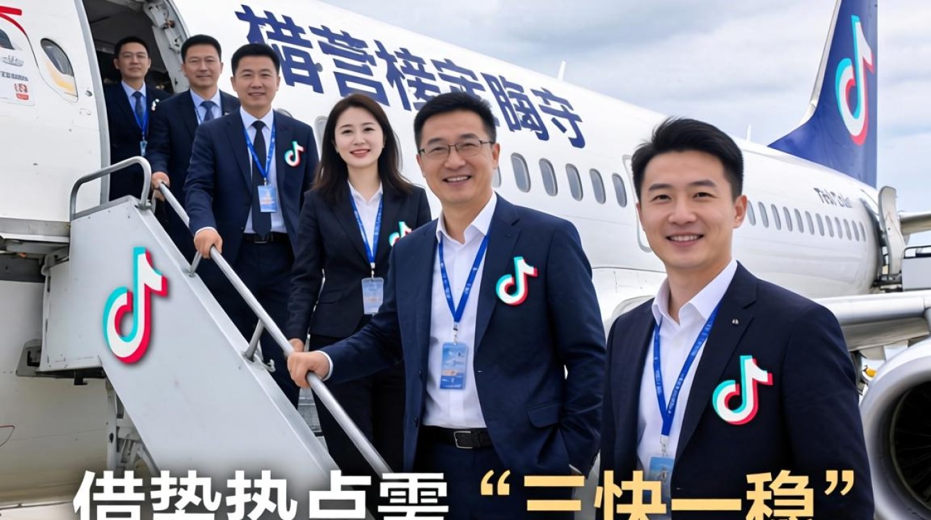 TikTok接机孟晚舟怎么操作