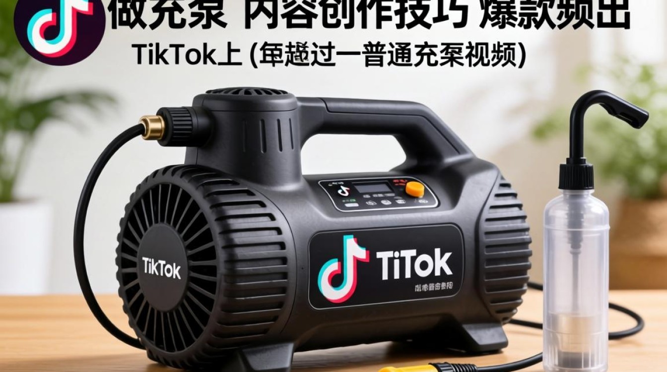 TikTok做充气泵怎么拍才爆款