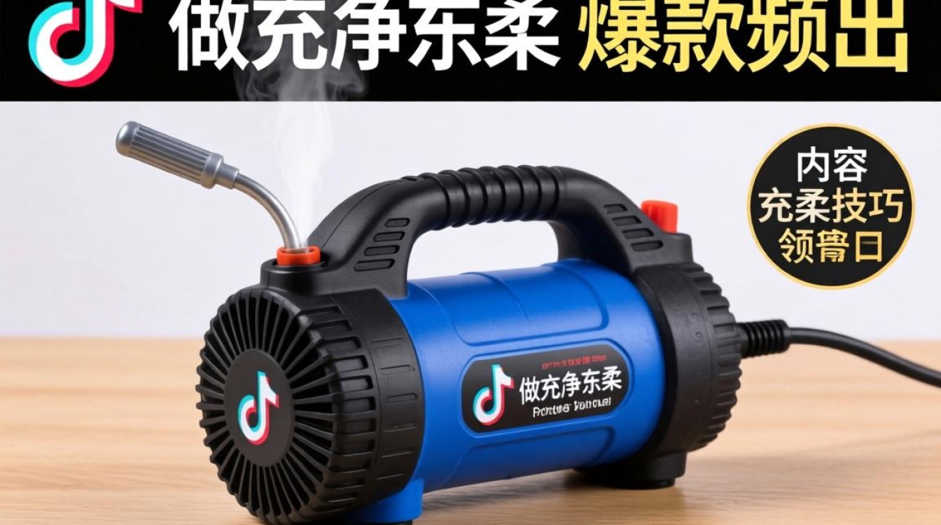 TikTok做充气泵怎么拍才爆款