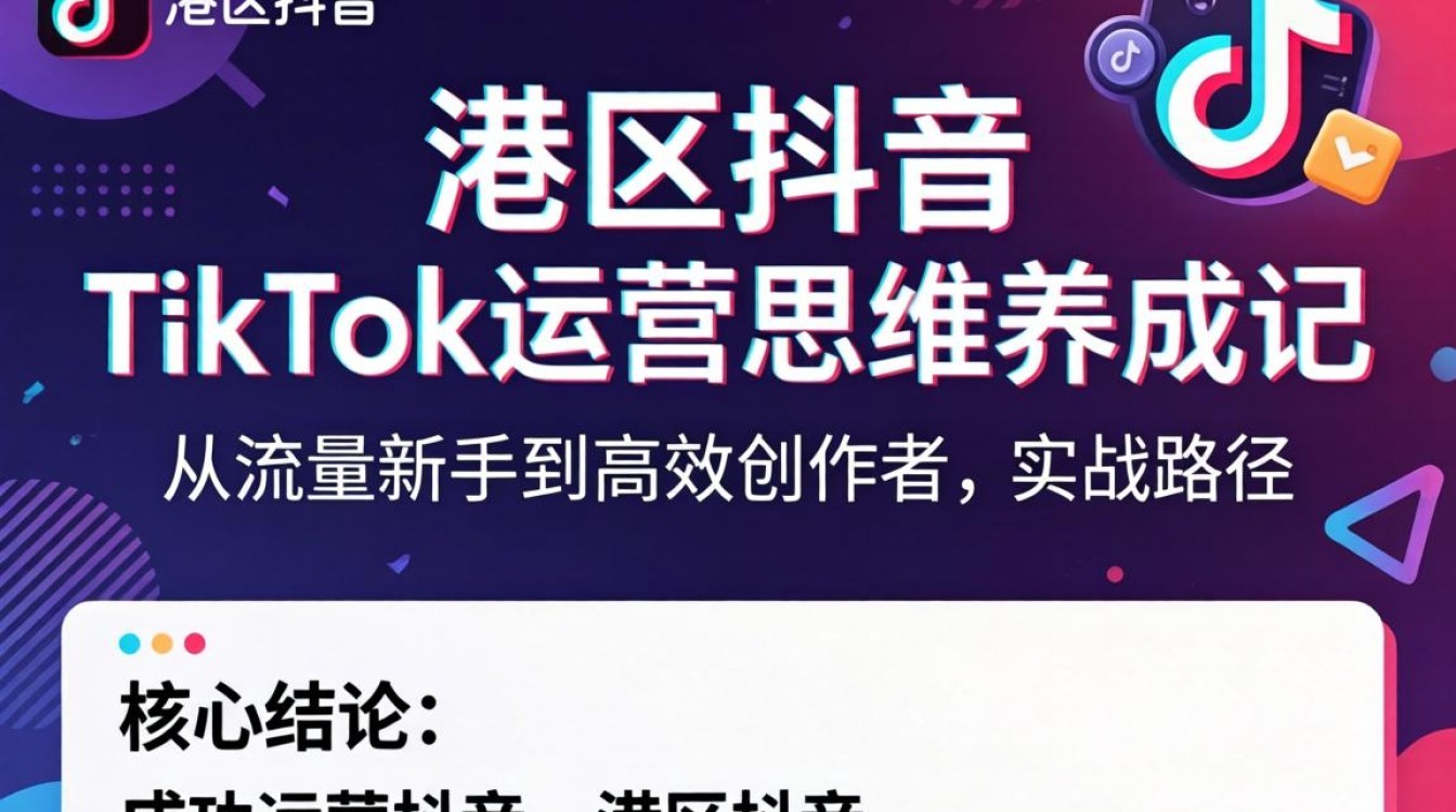 港区抖音与TikTok运营思维养成指南
