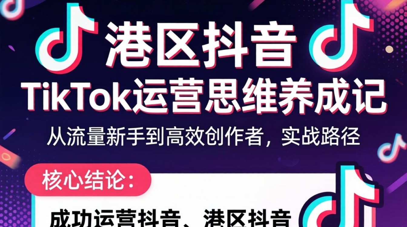 港区抖音与TikTok运营思维养成指南