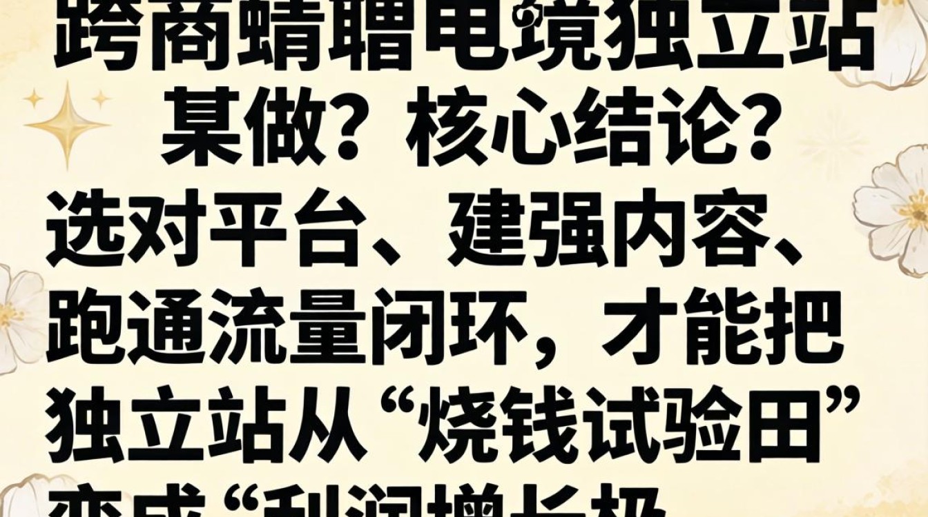 跨境电商独立站搭建全流程与实操技巧