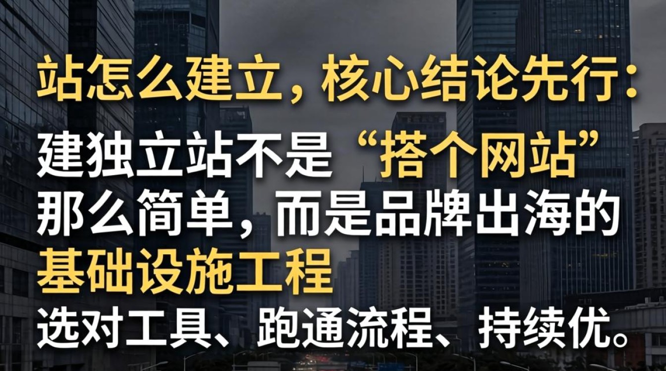 独立站搭建全流程