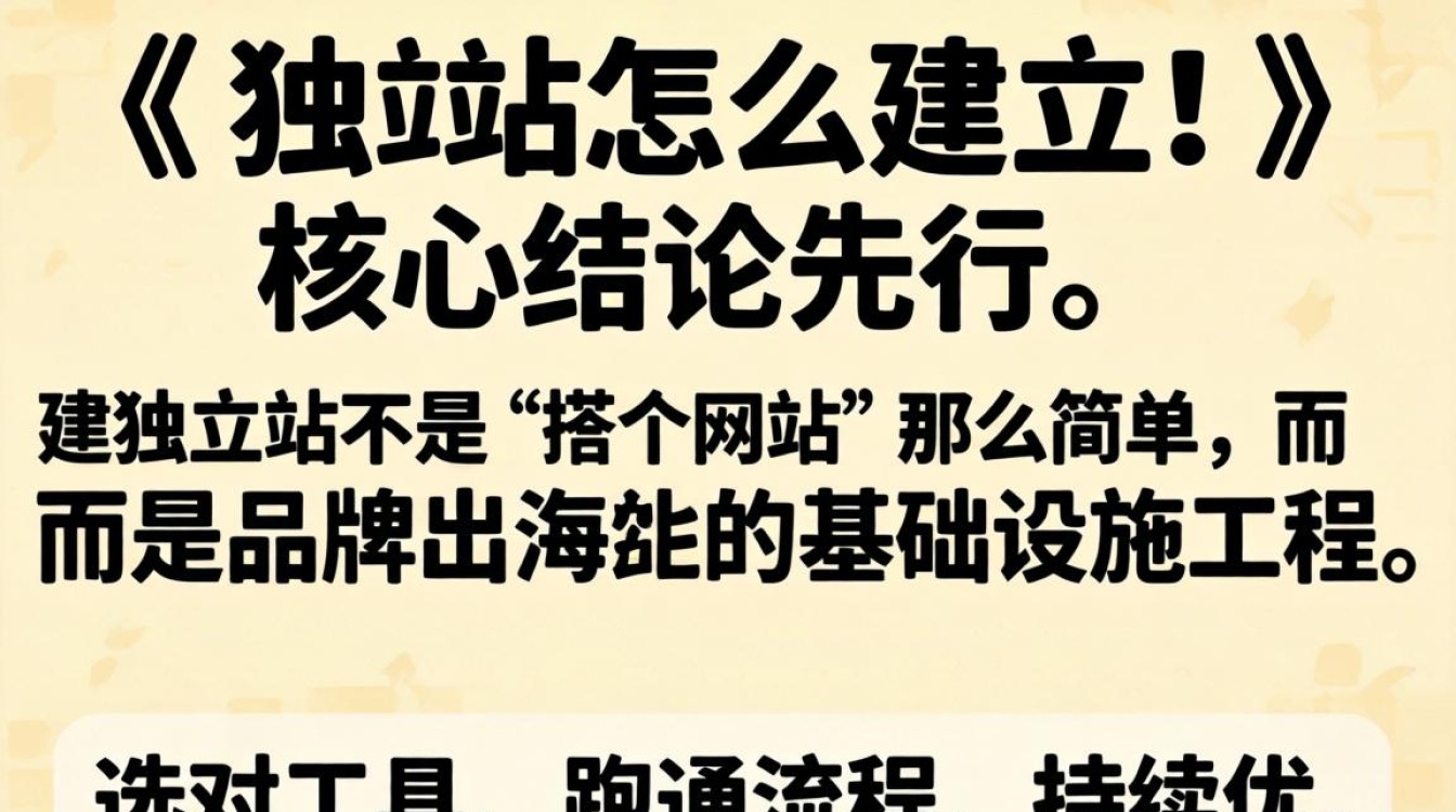 独立站搭建全流程