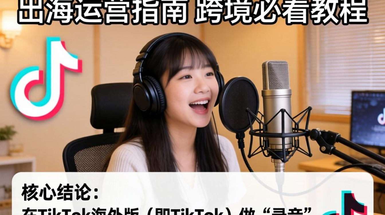 跨境必看TikTok海外唱歌账号起号教程