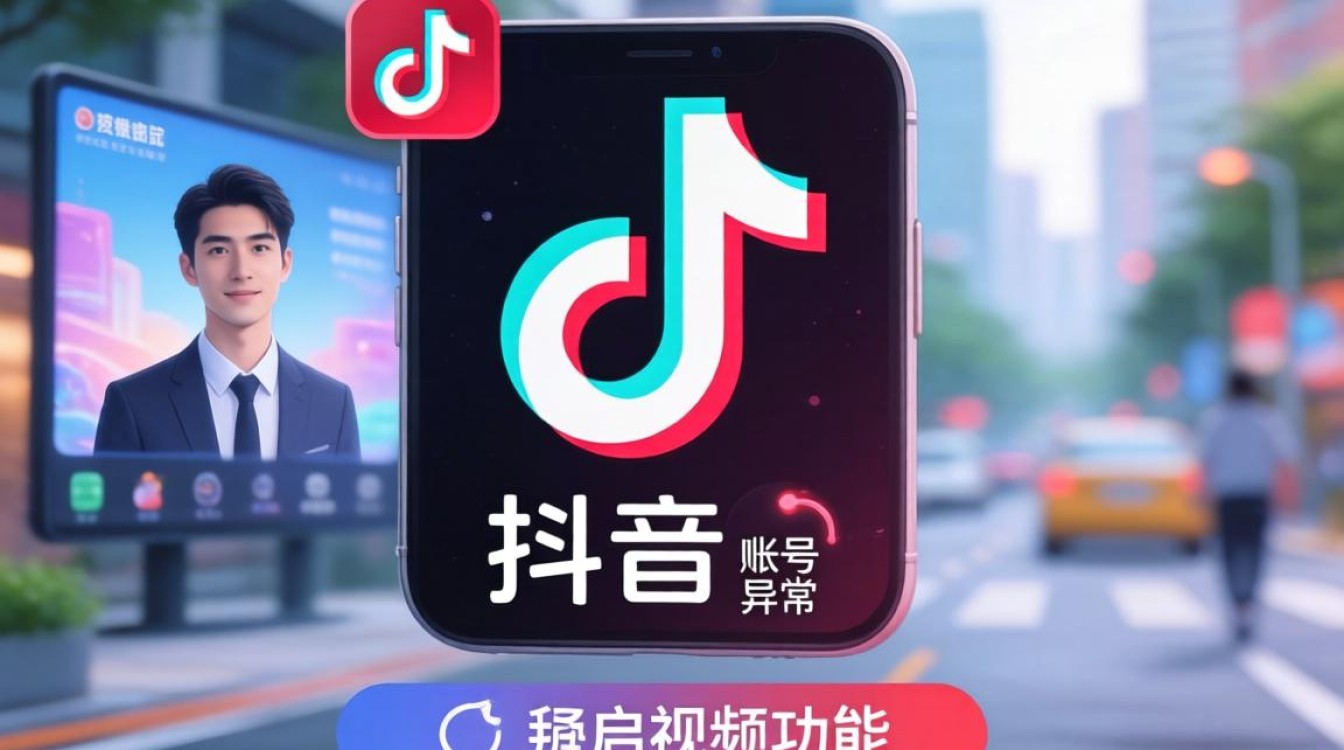 抖音怎么不可以开视频