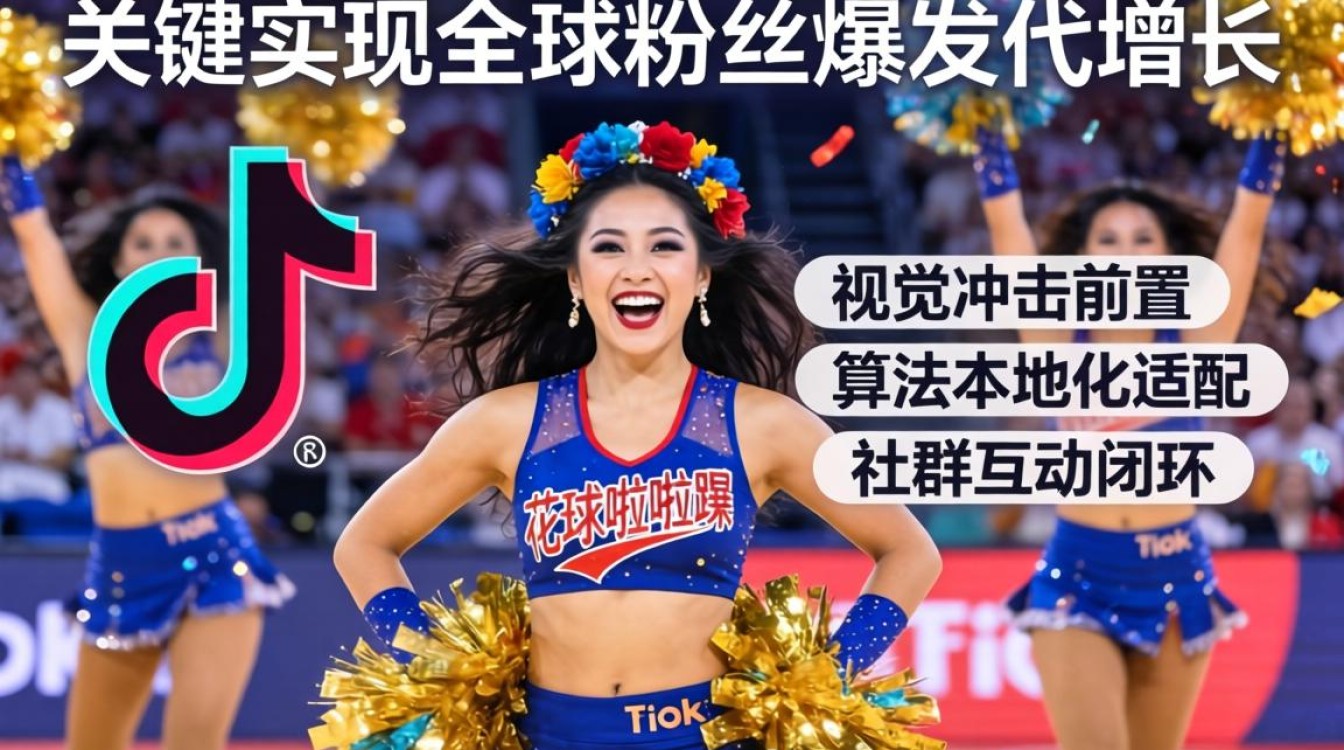TikTok 花球啦啦操全球账号粉丝增长秘籍