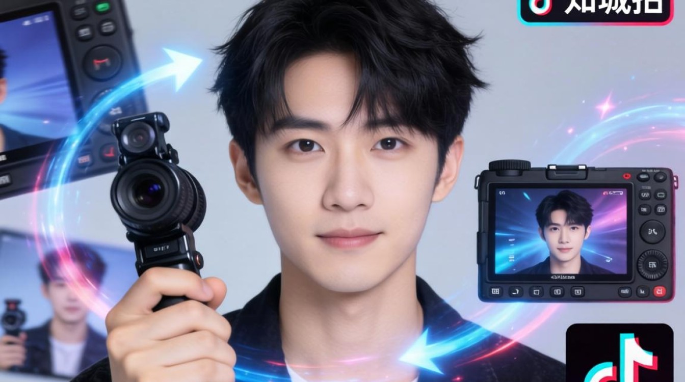 韩知城拍 TikTok 完成精美作品