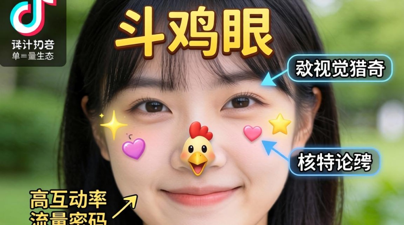 TikTok 亚裔斗鸡眼从入门到精通完整攻略