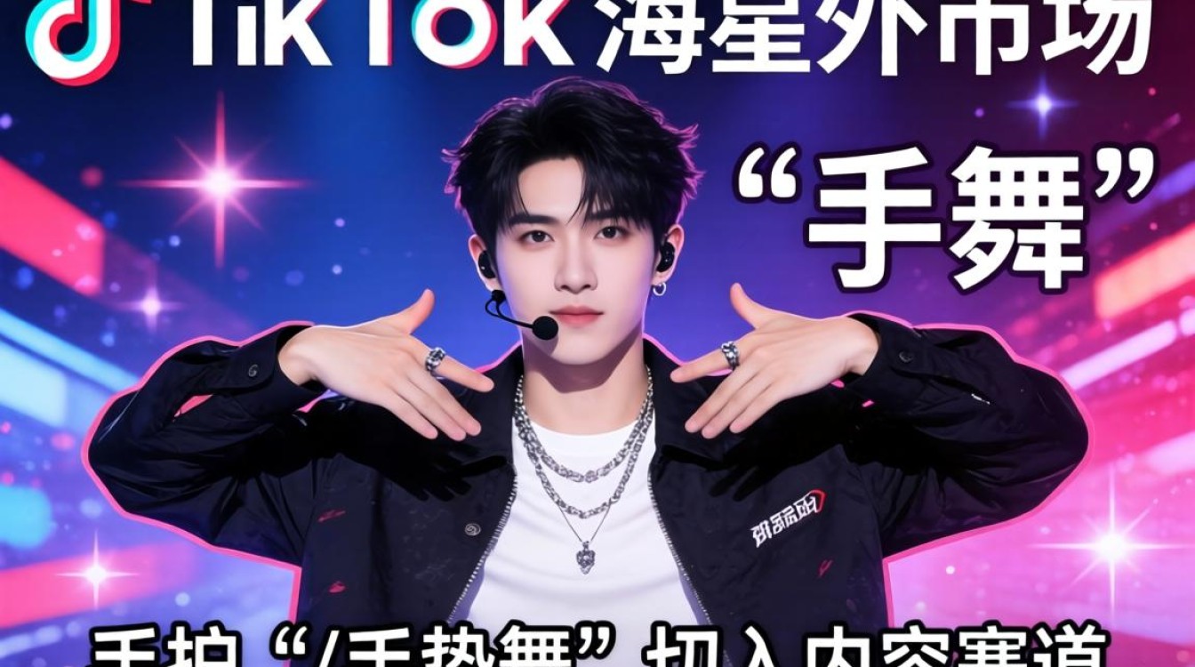 TikTok 男明星手舞