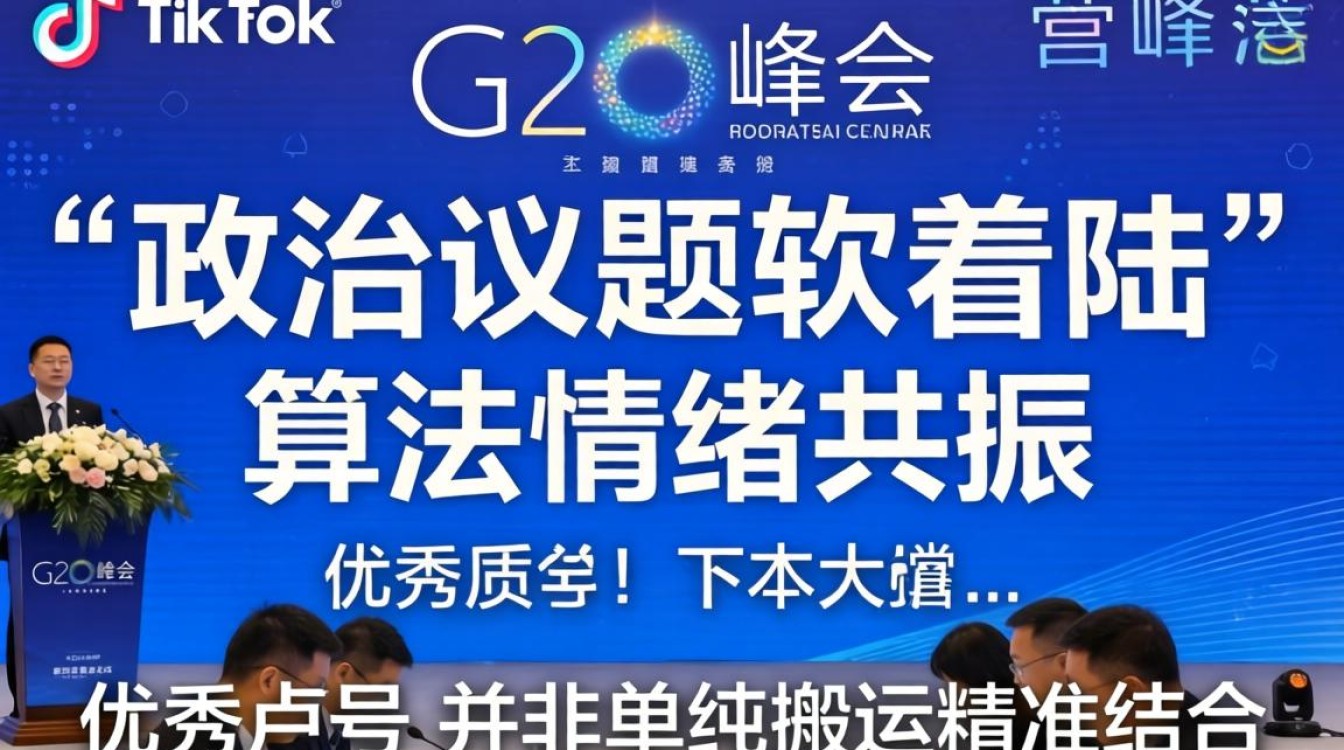账号拆解 g20 峰会 tiktok 优秀运营方法论