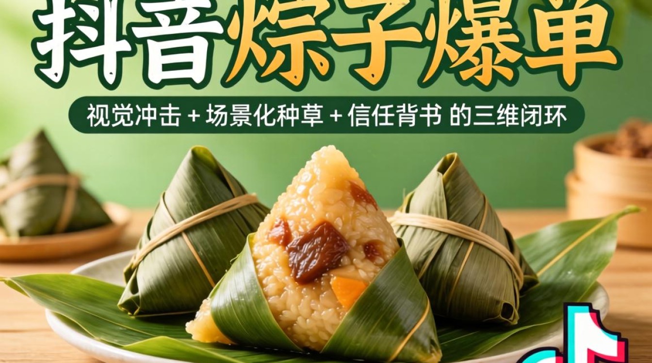 抖音粽子爆款成功套路案例